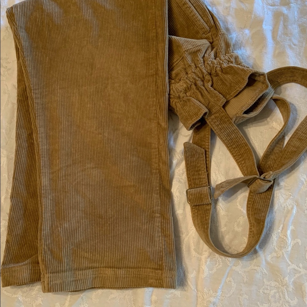 American Eagle Corduroy Overalls